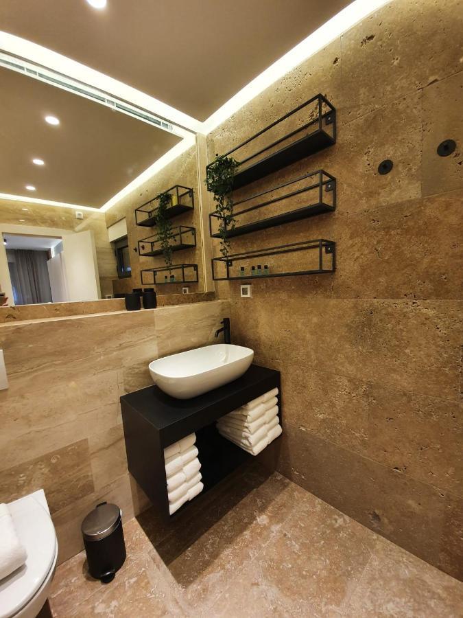 Апартаменты Shell Sky Luxury Penthouse With Private Pool Задар Экстерьер фото