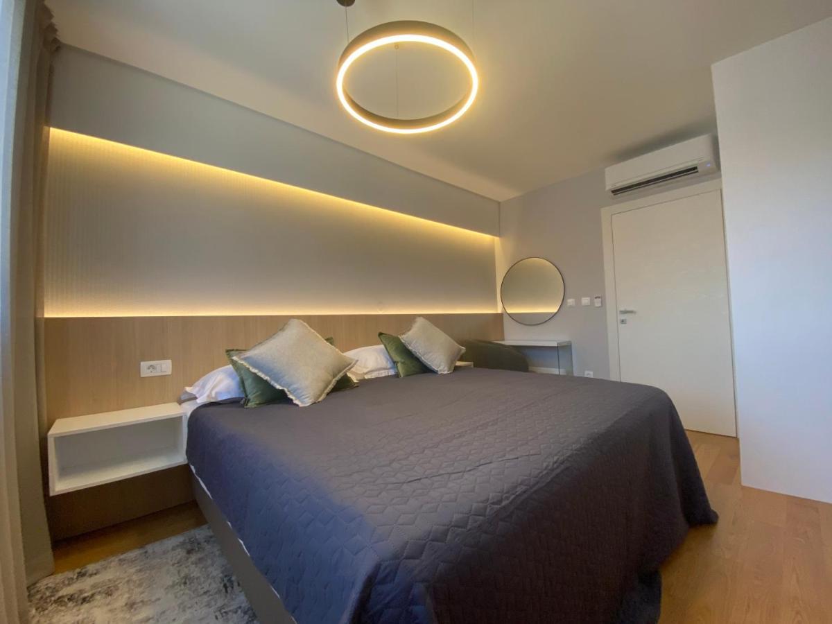 Апартаменты Shell Sky Luxury Penthouse With Private Pool Задар Экстерьер фото